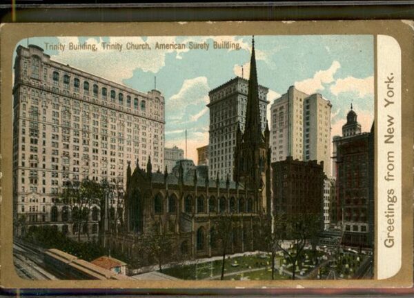 New York City Trinity Building Trinity Church