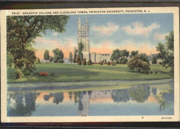Princeton New Jersey Graduate College Cleveland Tower Pricet