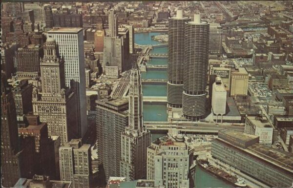 Chicago Illinois Luftbild