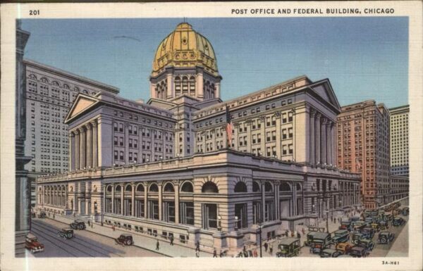 Chicago Illinois Post Office Federal Building