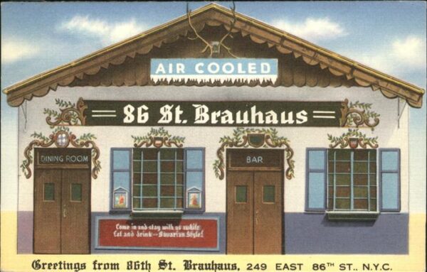 New York City 86 St. Brauhaus