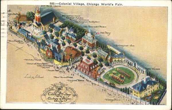 Chicago Illinois Colonial Village
