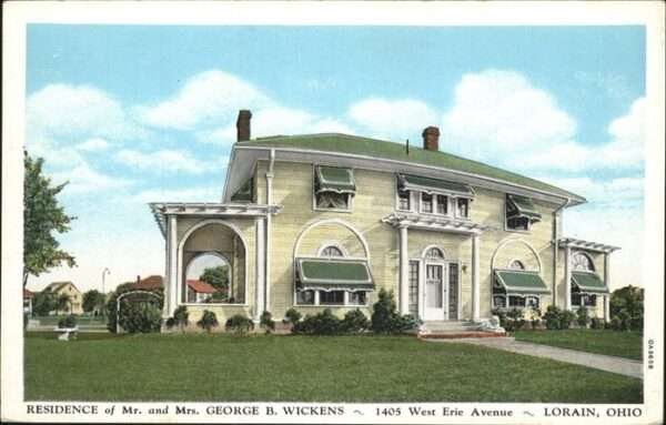 Lorain Residence of Mr. and Mrs. George B. Wic