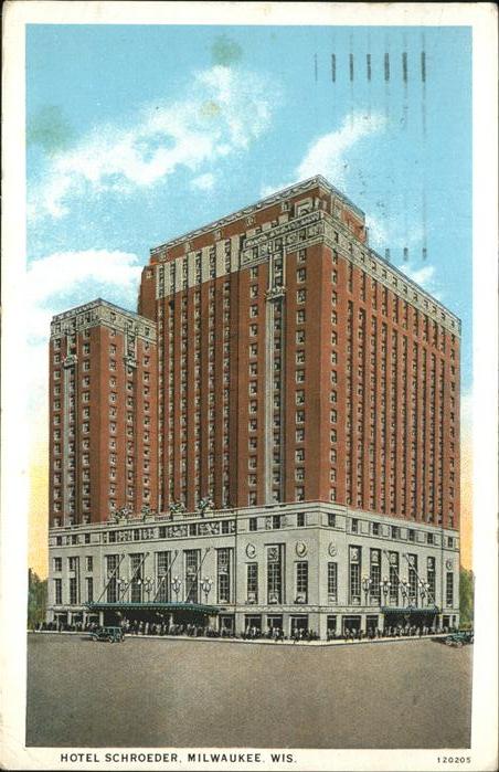 Milwaukee Wisconsin Hotel Schroeder