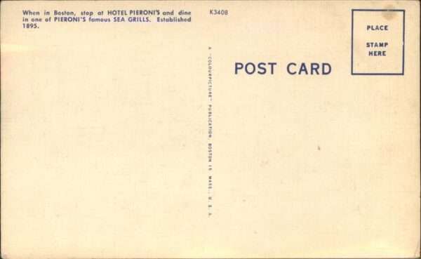 Boston Massachusetts Hotel Pieroni's – Bild 2