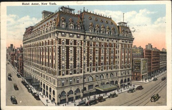 New York City Hotel Astor