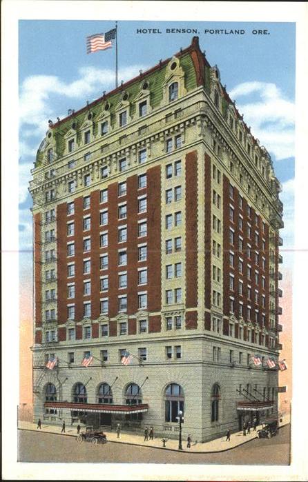 Portland Oregon Hotel Benson