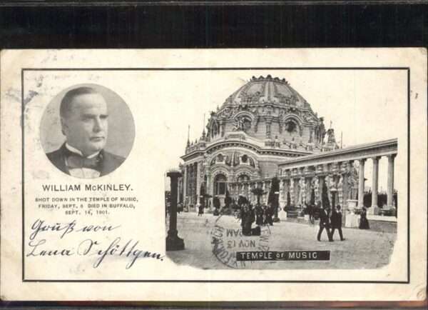 New York City Temple of Music William McKinley