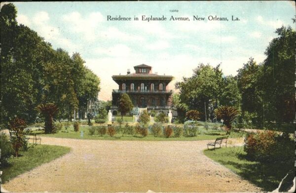 New Orleans Louisiana Residence Esplanade Avenue