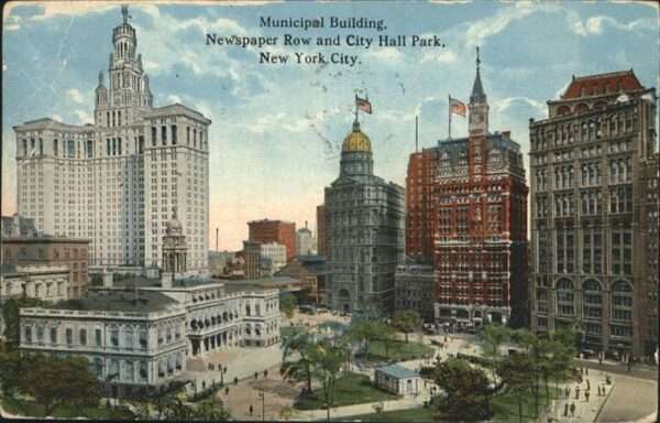 New York City Municipal Building City Hall Park