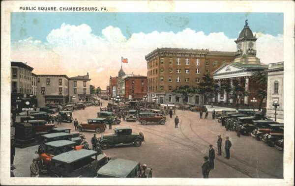 Chambersburg Pennsylvania Public Square