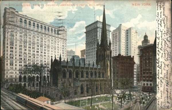 New York City Trinity Building Trinity Church