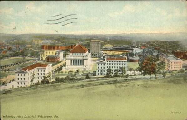 Pittsburg Pennsylvania Schenley Park District