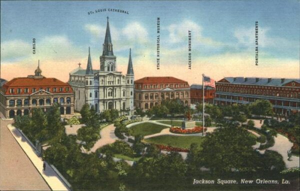 New Orleans Louisiana Jackson Square