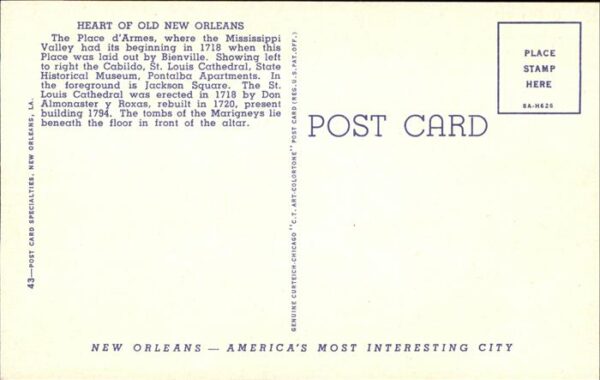 New Orleans Louisiana Jackson Square – Bild 2