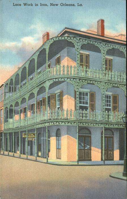 New Orleans Louisiana Lace Work in Iron