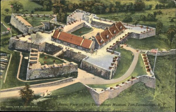 Fort Ticonderoga N Y Luftbild