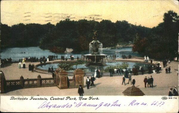 New York City Bethseda Fountain Central Park