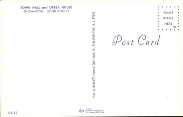 Thomaston Connecticut Town Hall Opera House – Bild 2
