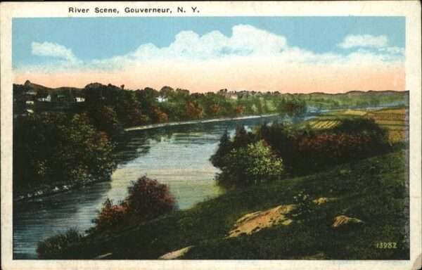 Gouverneur River Scene
