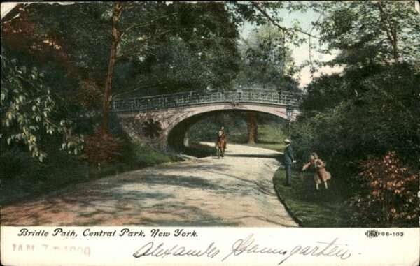 New York City Bridle Path Central Park