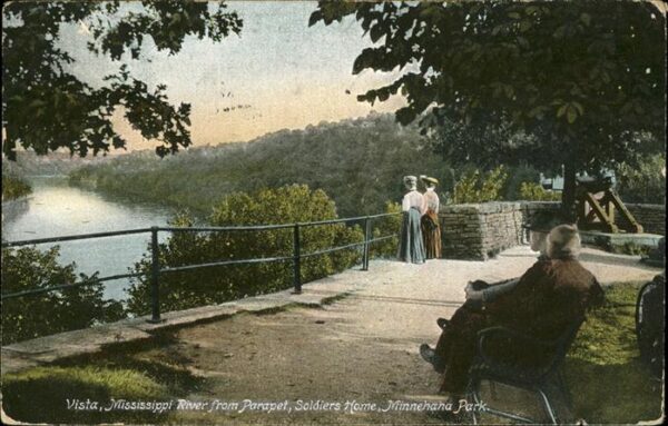 Saint Paul Minnesota Mississipi River Soldiers Home Minnehah
