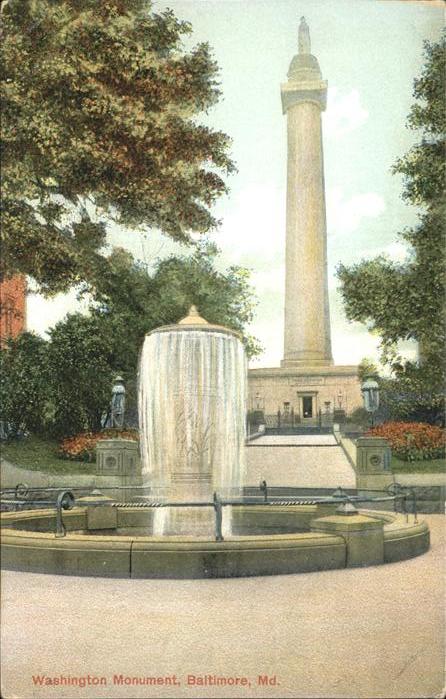 Baltimore Maryland Washington Monument