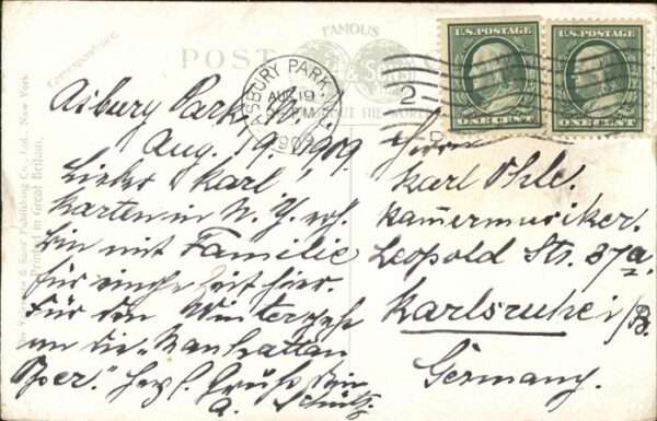Asbury New Jersey Rough Sea – Bild 2