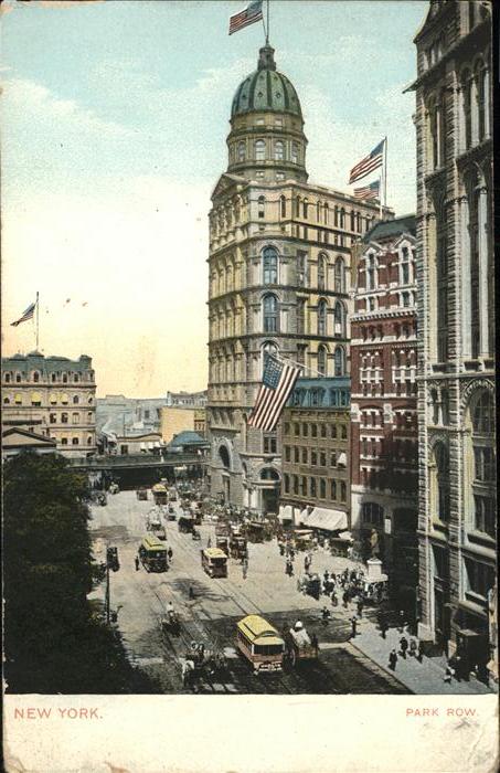 New York City Park Row