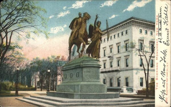 New York City The Sherman Monument