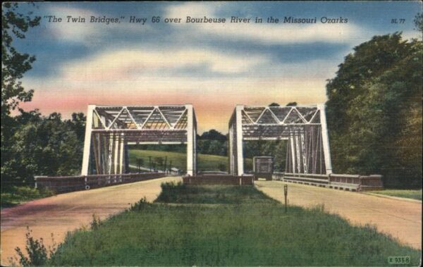 Missouri Ozarks The Twin Bridges