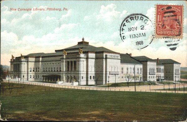 Pittsburg Pennsylvania New Carnegie Library