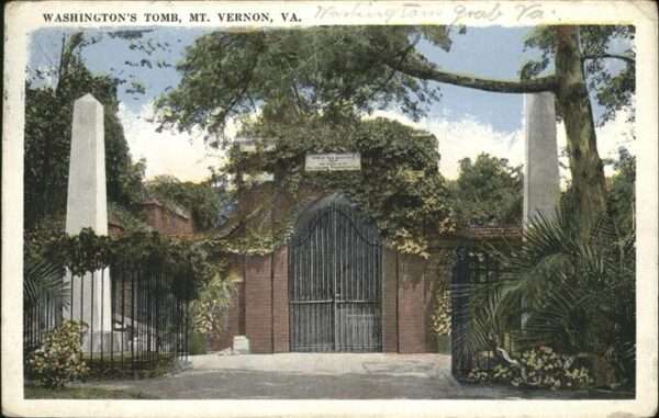 Mount Vernon Virginia Washington's Tomb