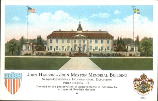 Philadelphia Pennsylvania John Hanson John Morton Memorial Buildi