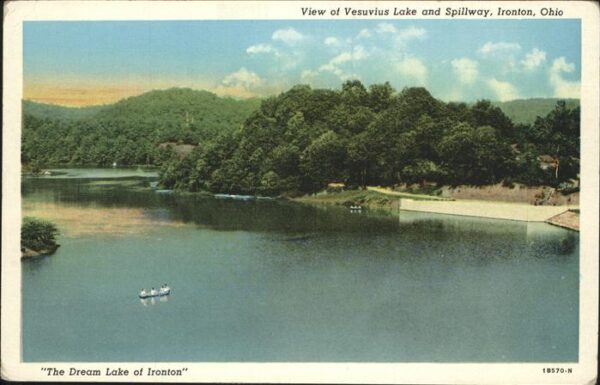Ironton Ohio Vesucius Lake Spillway