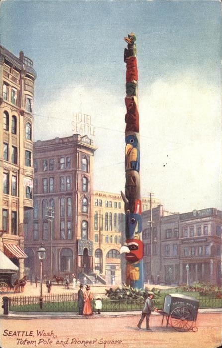 Seattle Toten Pole Pioneer Square