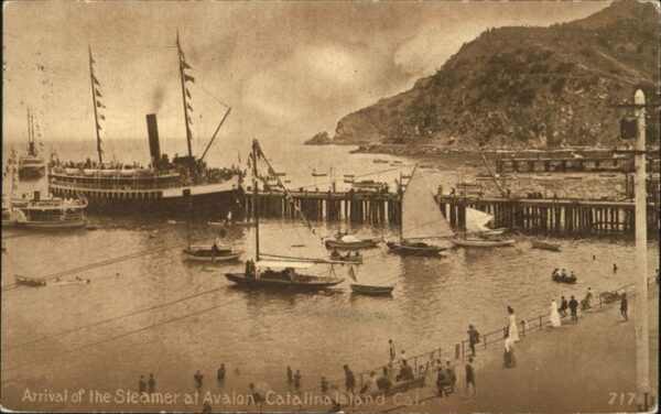 Catalina Island Steamer at Avalon