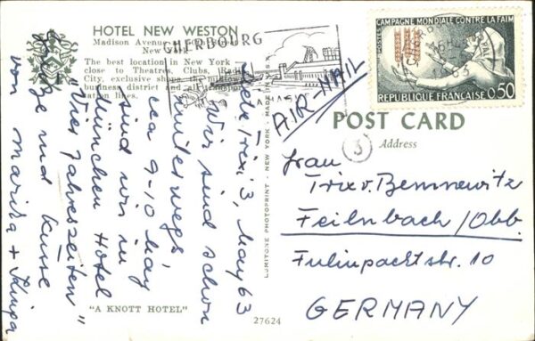 New York City Hotel New Weston – Bild 2