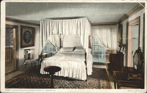 Mount Vernon Virginia George Washington'S bed-room