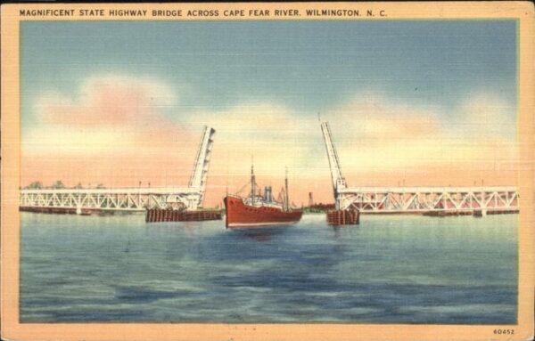 Wilmington North Carolina Cape Fear River Magnificent State Highw