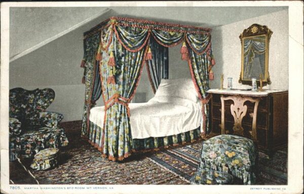 Mount Vernon Virginia Martha Washington's Bed-room