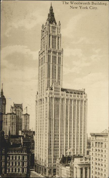 New York City The Woolworth Bldg.