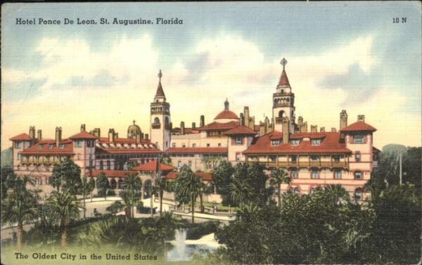 Saint Augustine Florida Hotel Ponce De Leon