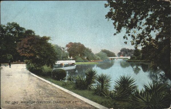 Charleston South Carolina The Lake Magnolia Cemetery