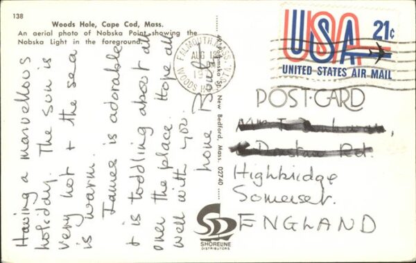 Cape Cod Mass. Woods Hole – Bild 2
