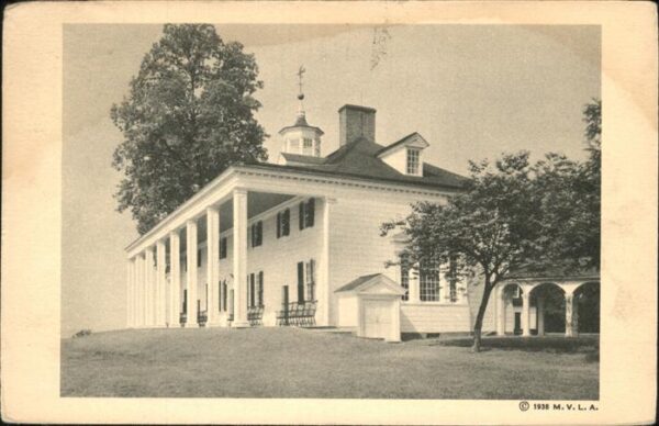 Mount Vernon Virginia The Mount Vernon Mansion