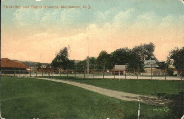 Morristown New Jersey Field Club Tennis Grounds
