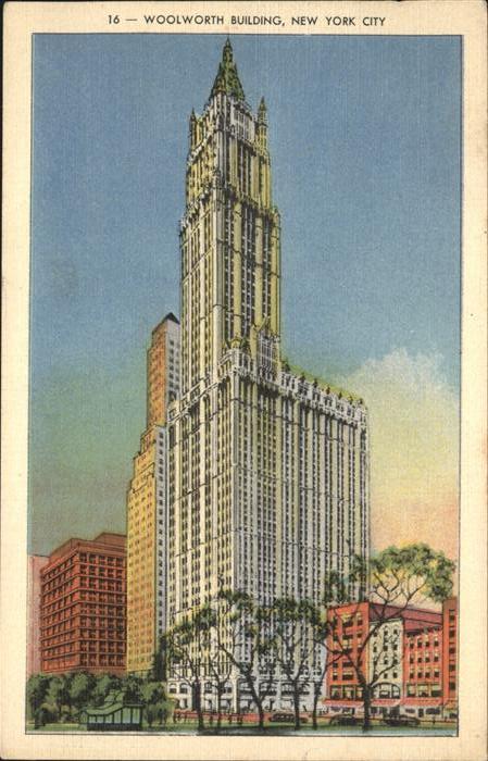 New York City Woolworth Building