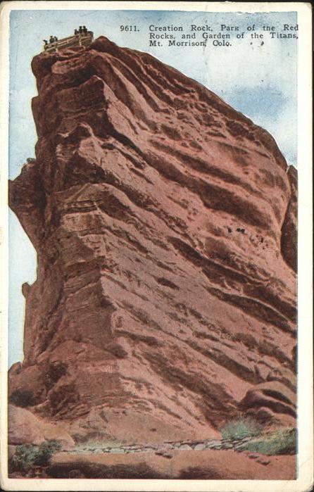Mount Morrison Colorado Creation Rock