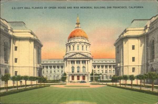 San Francisco California City Hall Opera House